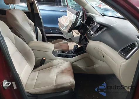 2017 Hyundai Tucson Se из США, поврежденный, VIN KM8J23A46HU341789